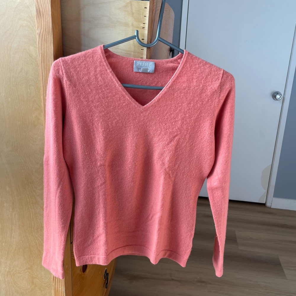 Pure cashmere sweater